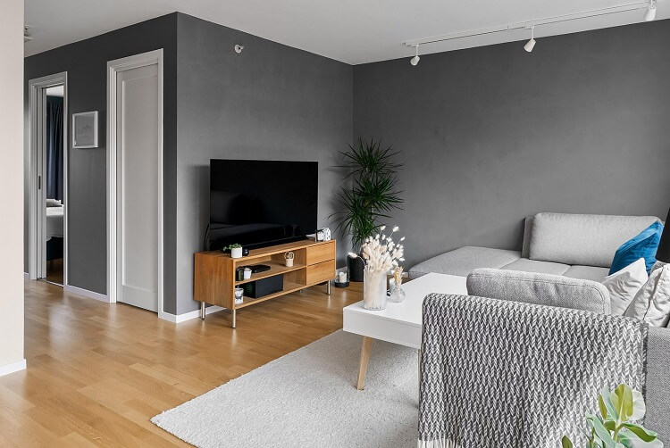 How can you improve sound quality in open living areas