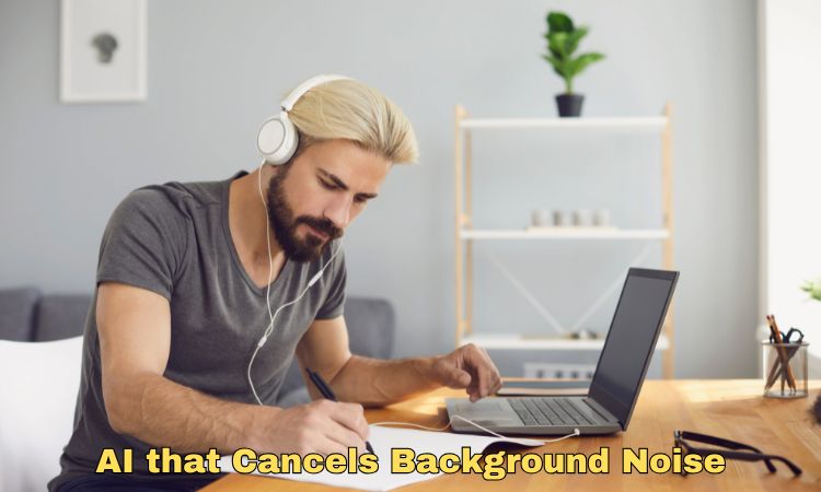 AI that Cancels Background Noise